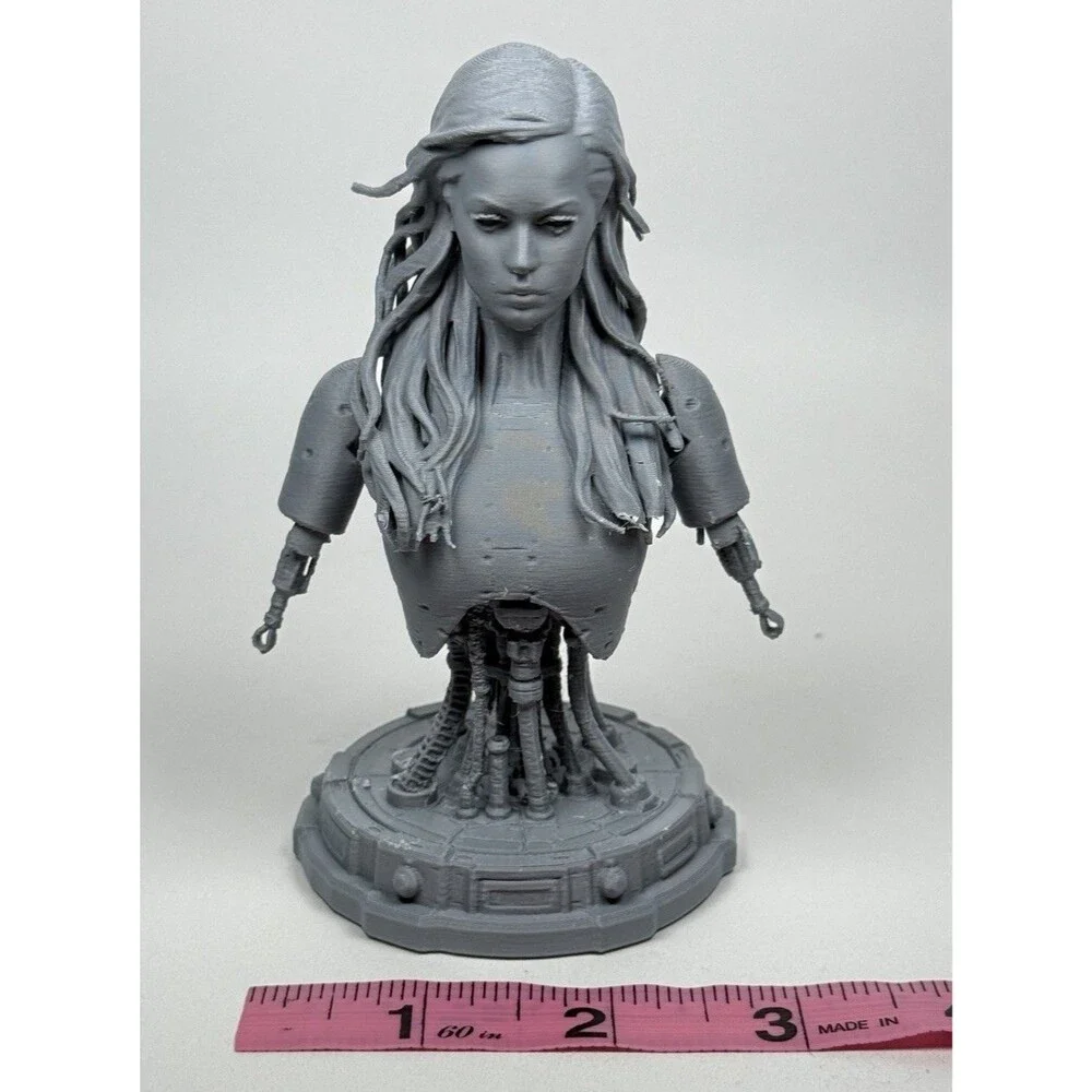 Sarah Connor Chronicles Poster Version Paintable Robot Toy